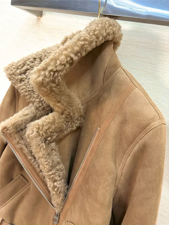 Loro piana shearling coat